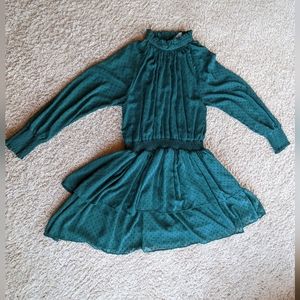 NWOT Mud Pie dress size large, emerald green